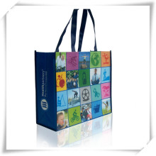 Ламинированные PP Non сплетенный мешок Цена, Cкладная сумка Нетканые, Recylable нетканых мешок как поощрительный подарок (TI05003)